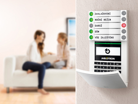 Jablotron klávesnice a čidlo